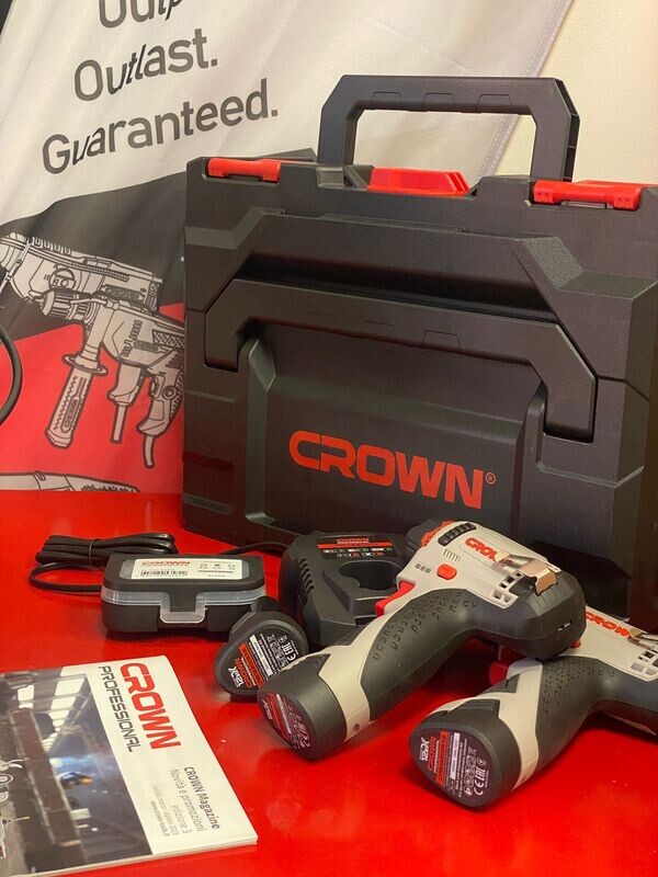 AVVITATORE + TRAPANO AVVITATORE - CROWN