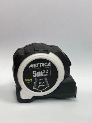 Flessometro professionale (5m) con copertura nastro in nylon - METRICA