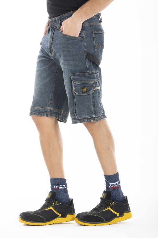 Pantalone-Bermuda jeans