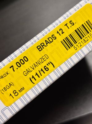 Punti metallici BRADS 12 T.S. - 18mm