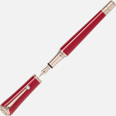 Penna Stilografica Montblanc Muses Marilyn Monroe Edizione Speciale red
