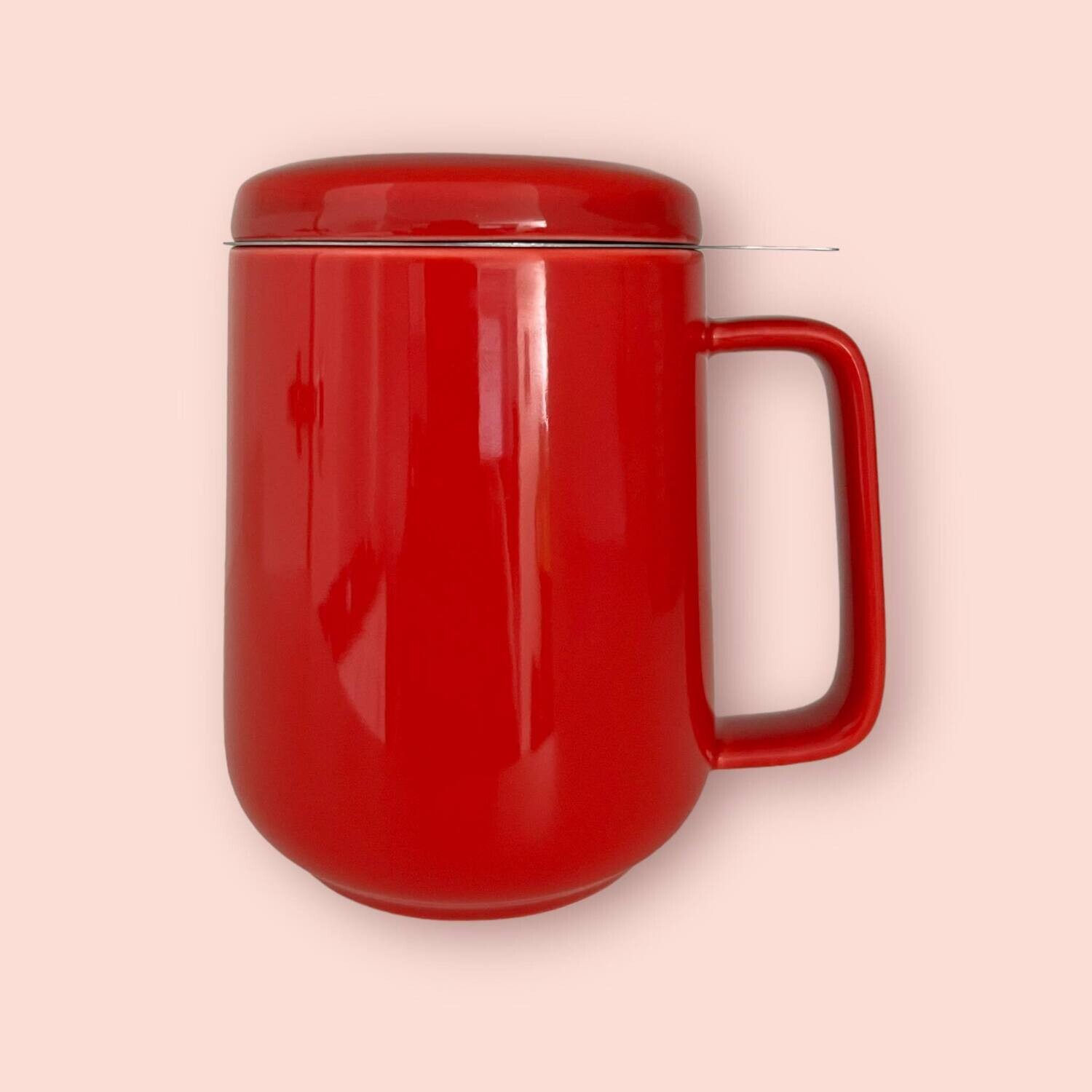 Red Peak Ceramic Cup Infuser 580ml