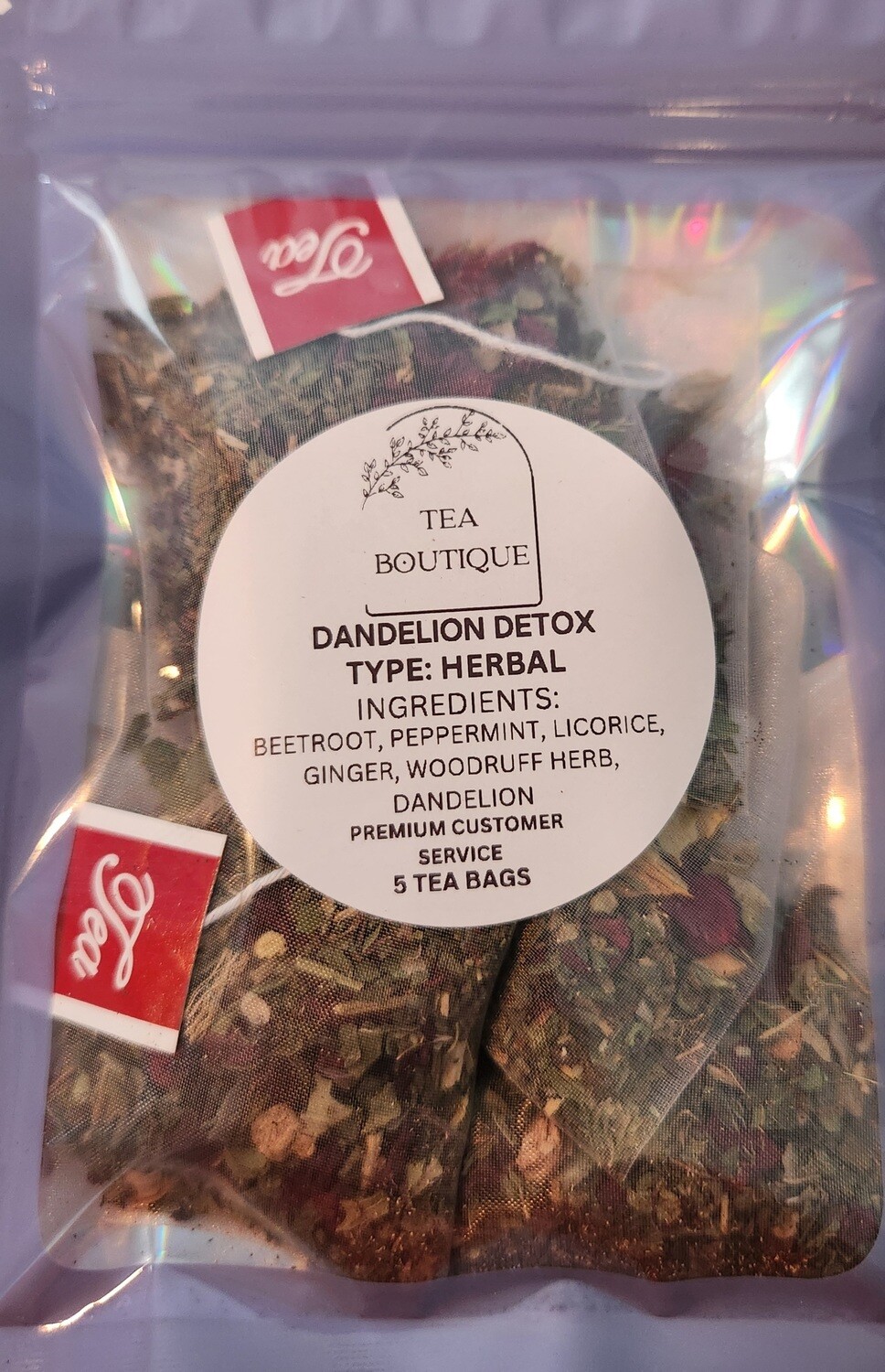 Dandelion Detox Tea Bags