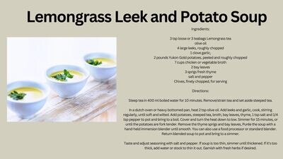 Lemongrass Leek and Potato Soup