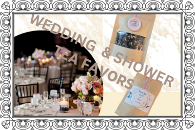 Wedding &amp; Shower Tea Favors