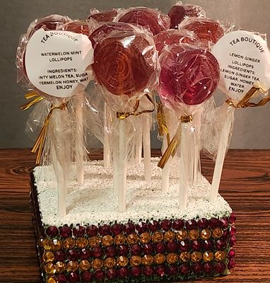 TEA LOLLIPOPS