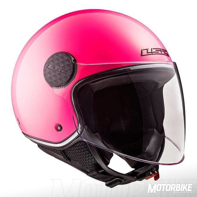 CASCO LS2 FF558 OPEN FACE PINK