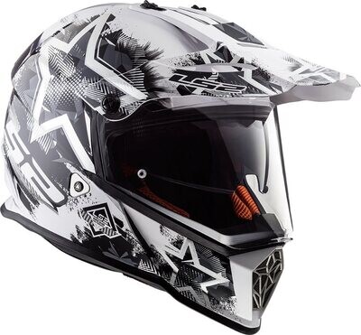 CASCO LS2 MX 457  MOX  WHITE
