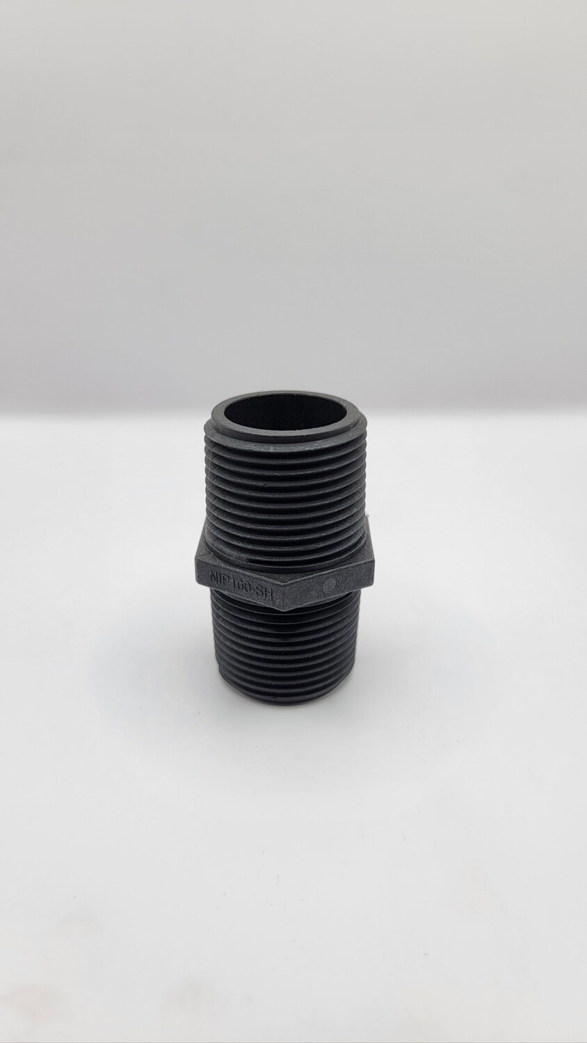 NIP050-SH, 1/2" x Short poly