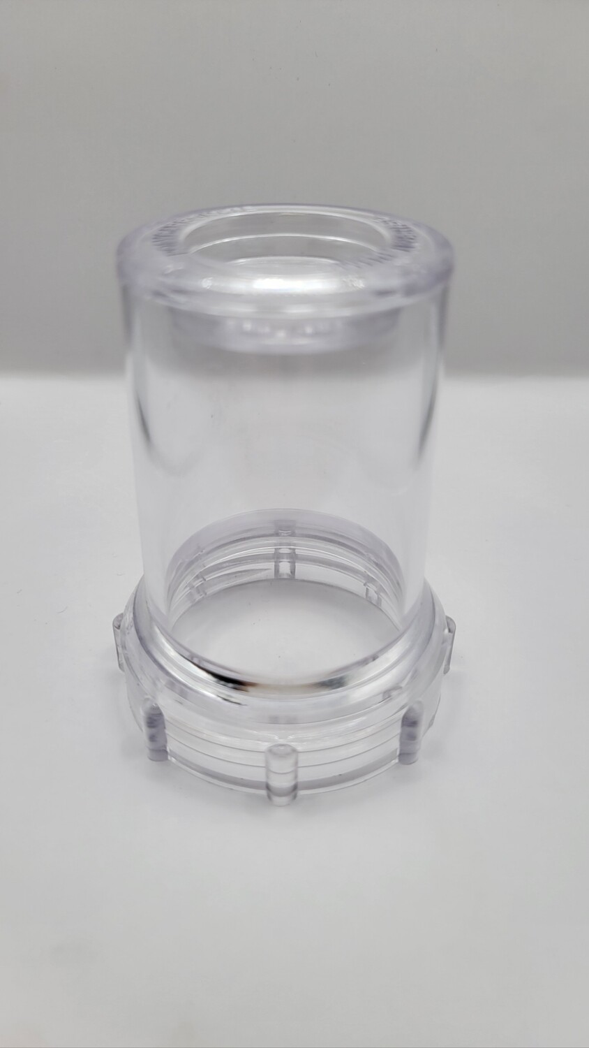 Clear Bowl for drop filter 3/4"