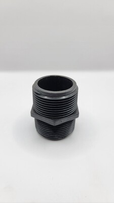 1 1/4" x 2 1/2" PVC Nipple