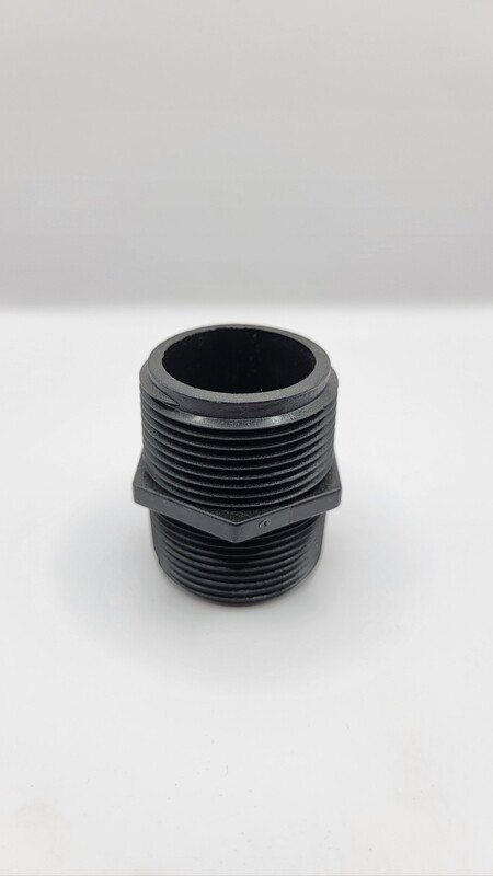 1 1/4" x 2 1/2" PVC Nipple