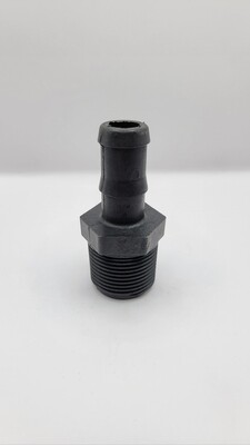 1" MPT x 3/4" Barb HB100-075