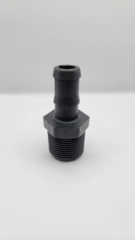 1" MPT x 3/4" Barb HB100-075