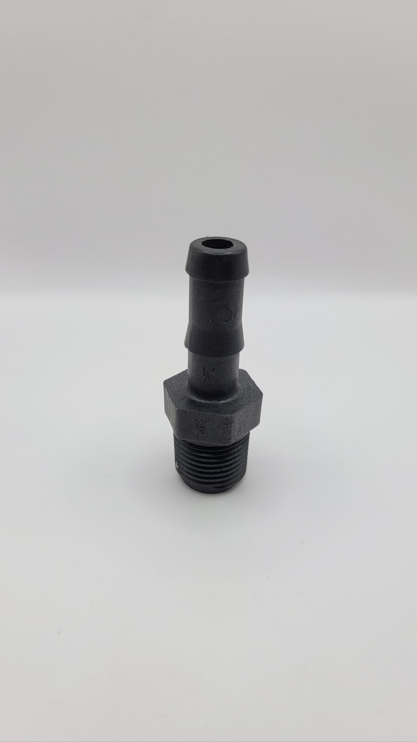 1/2" MPT x 1/2" Barb HB050