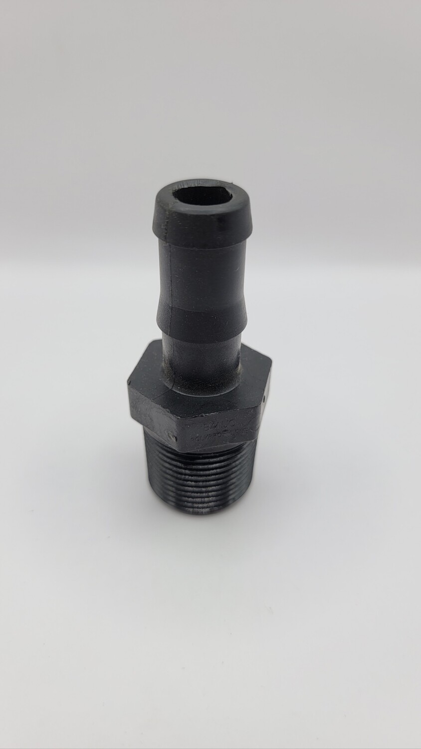 3/4" Male MPT x 3/4" Barb