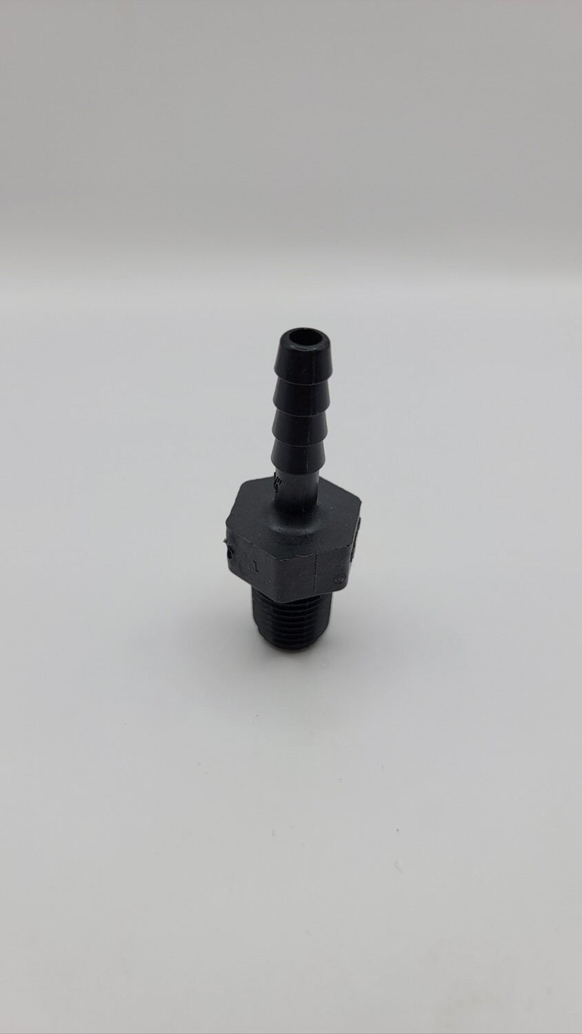 1/4" Mpt x 1/4" barb
