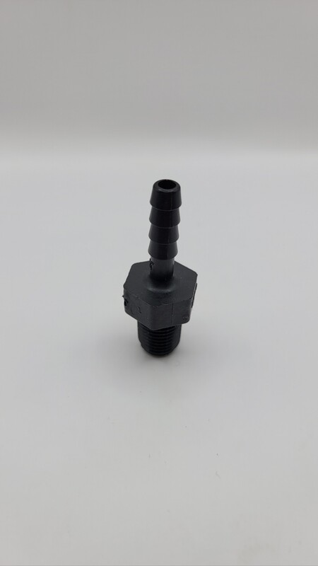 1/4" Mpt x 1/4" barb