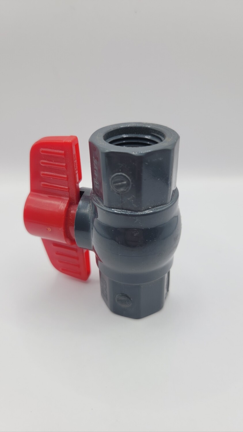 1/2" PVC Ball Valve