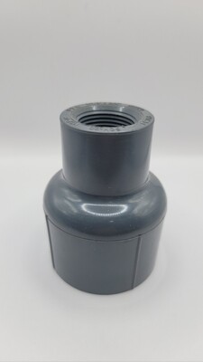 1 1/4" x 3/4" PVC Reducer Coupling