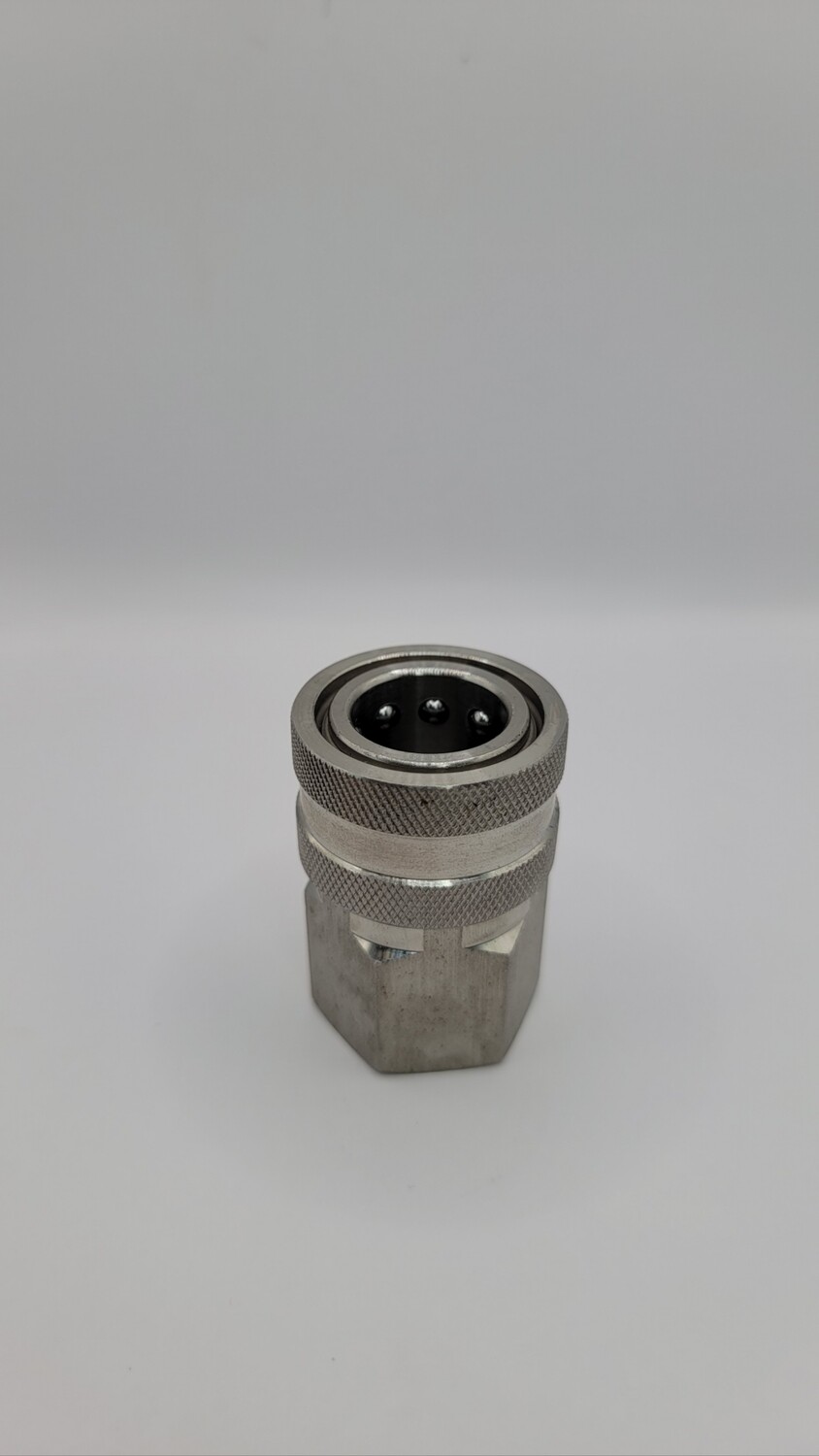 QC Socket 1/2"  FNPT S.S.