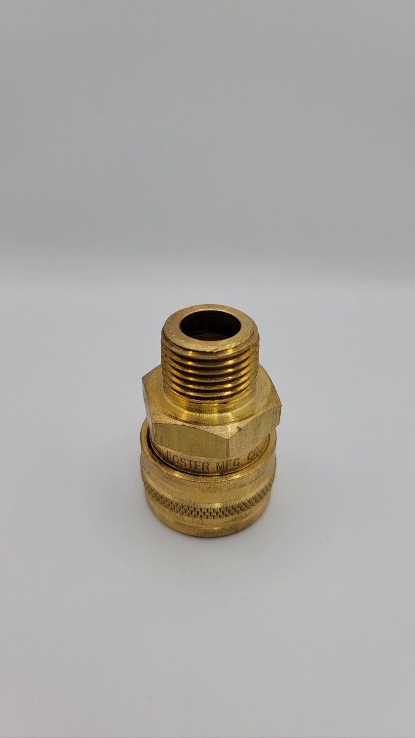 QC 1/2" Socket MPT SS