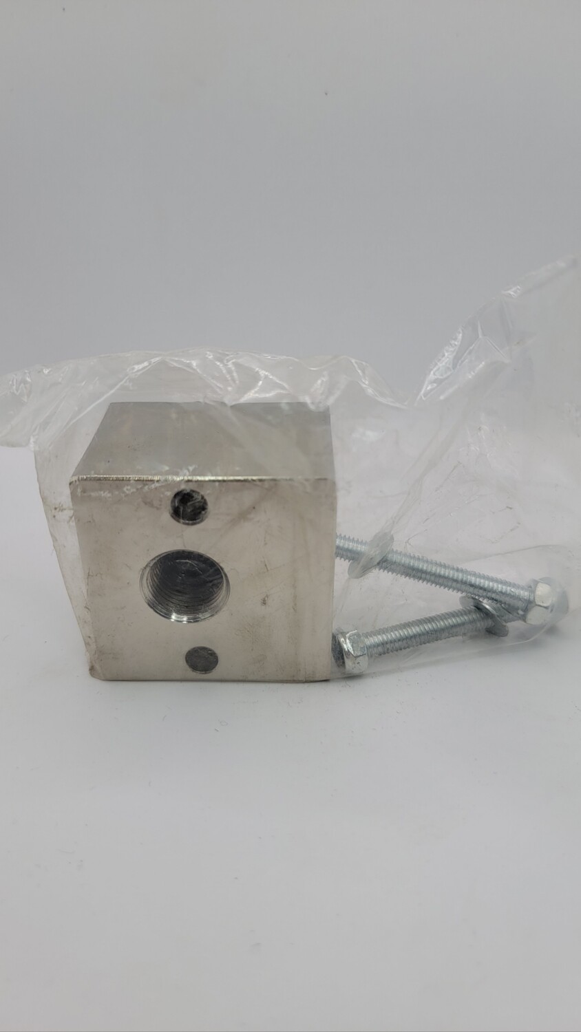 Unloader Block 3/8 FPT x 3/8" FPT