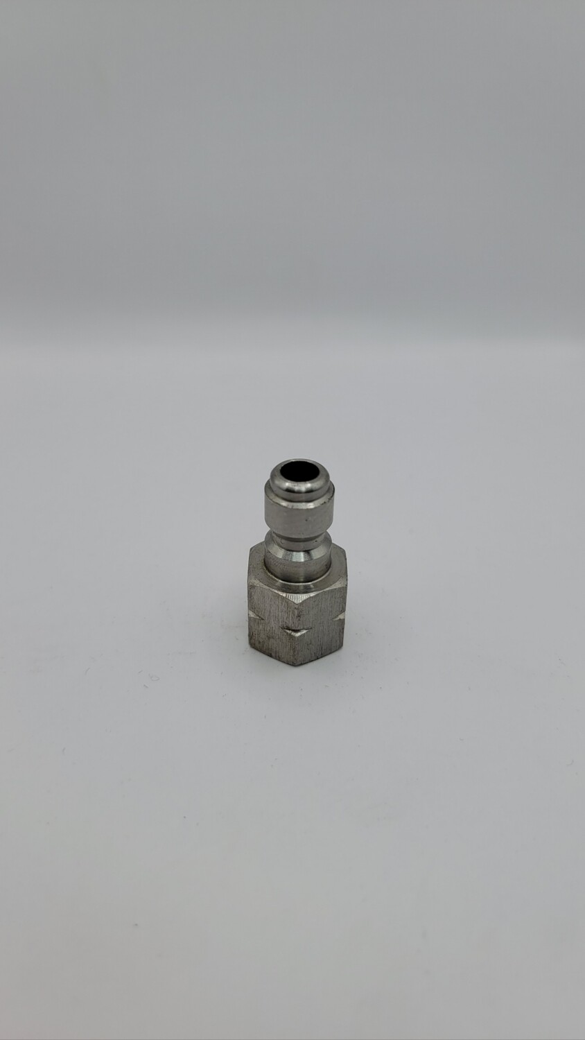 QC Plug 1/4" SS FNPT