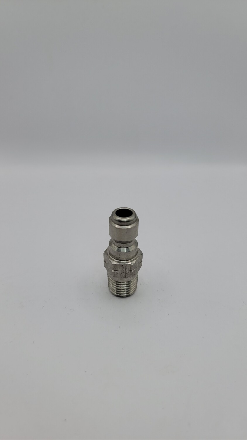QC Plug 1/4" MPT SS