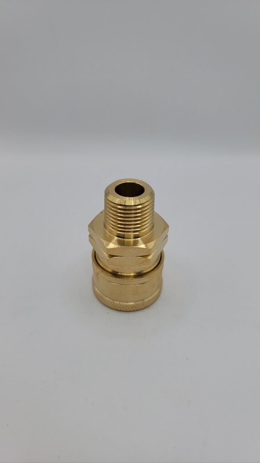 Qc Socket 3/8" MNPT Brass