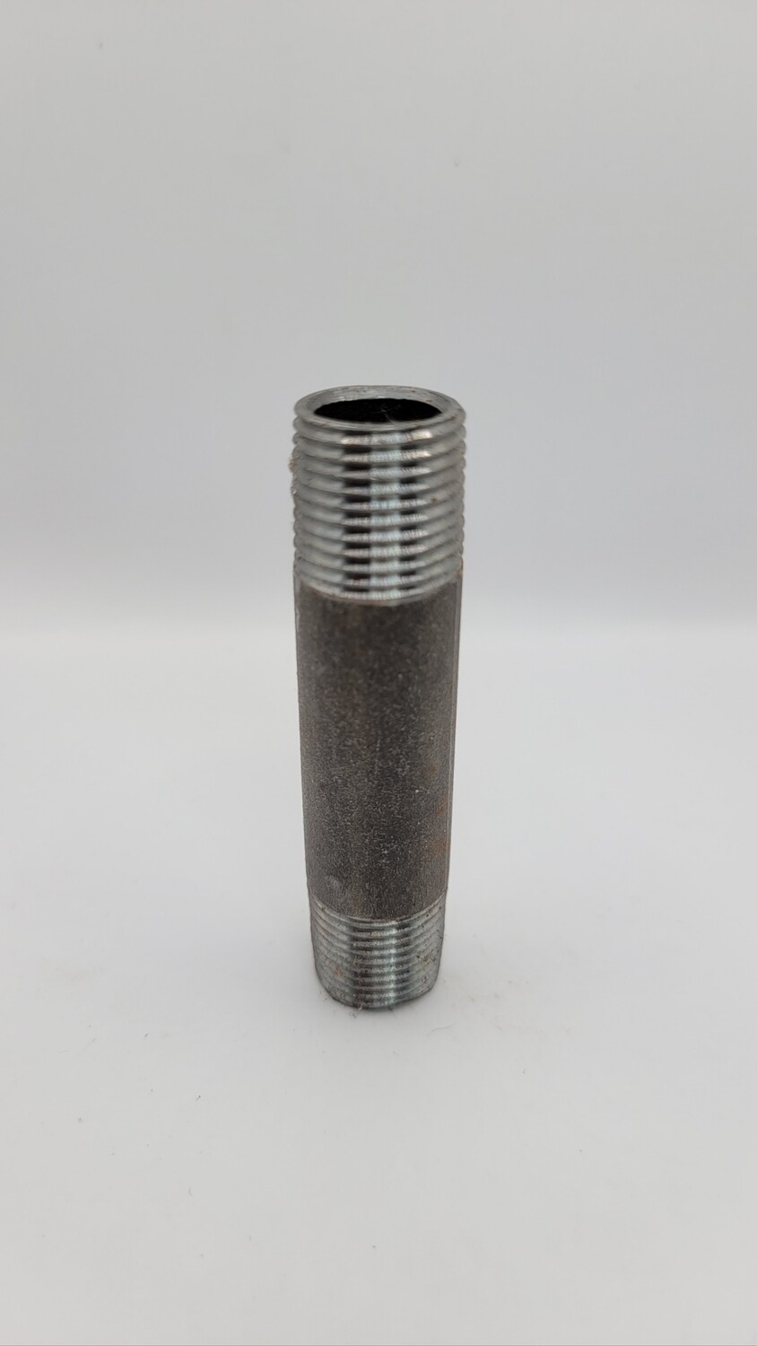 3/4"×3.5" Galvanized Nipple