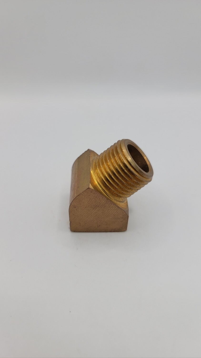 Brass 45 Street Elbow 1/2"