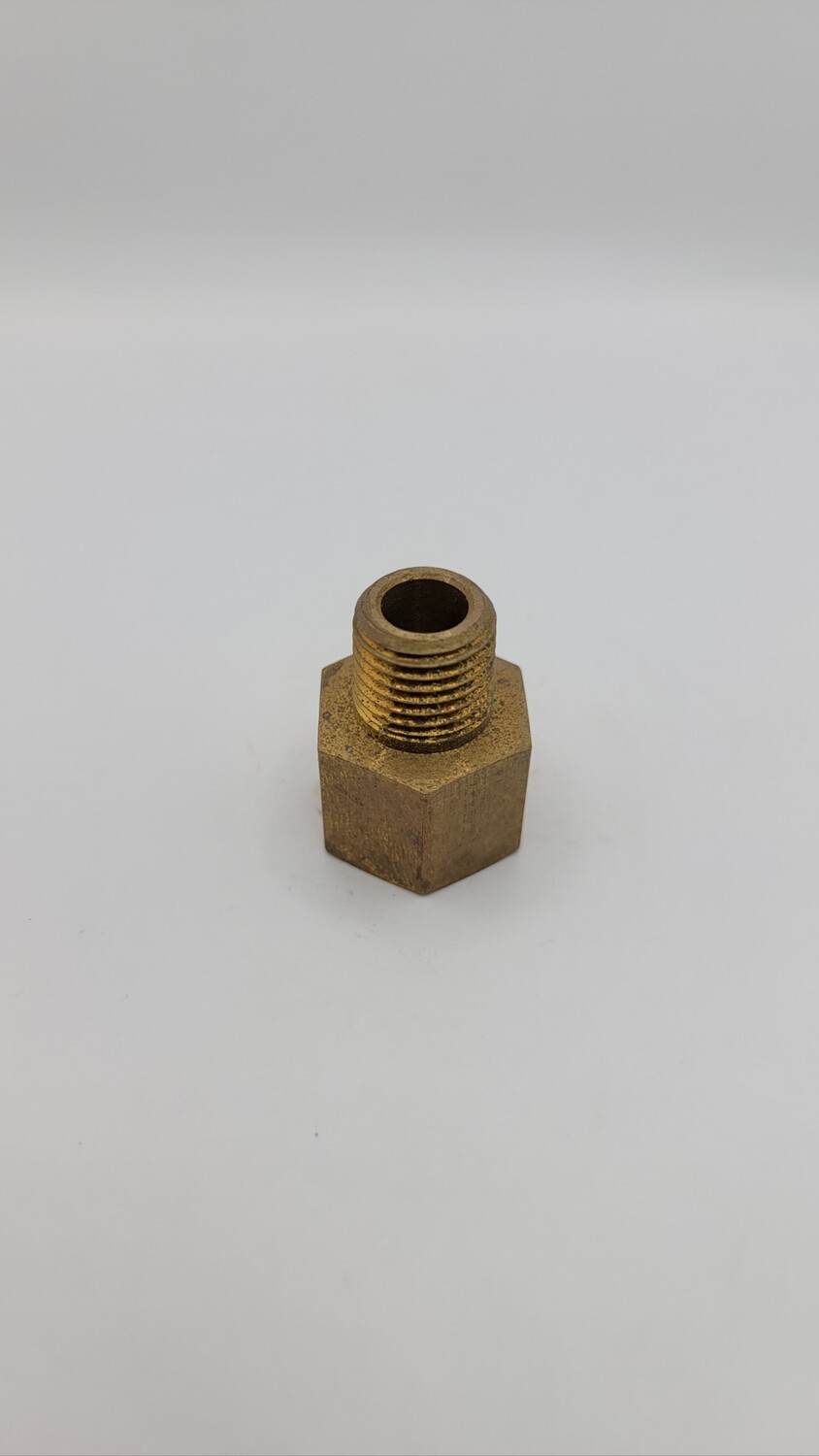 Brass Adapter 3/8 FPT x 1/4 MPT