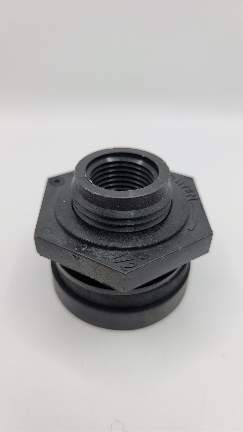 1/2" Bulk head fitting