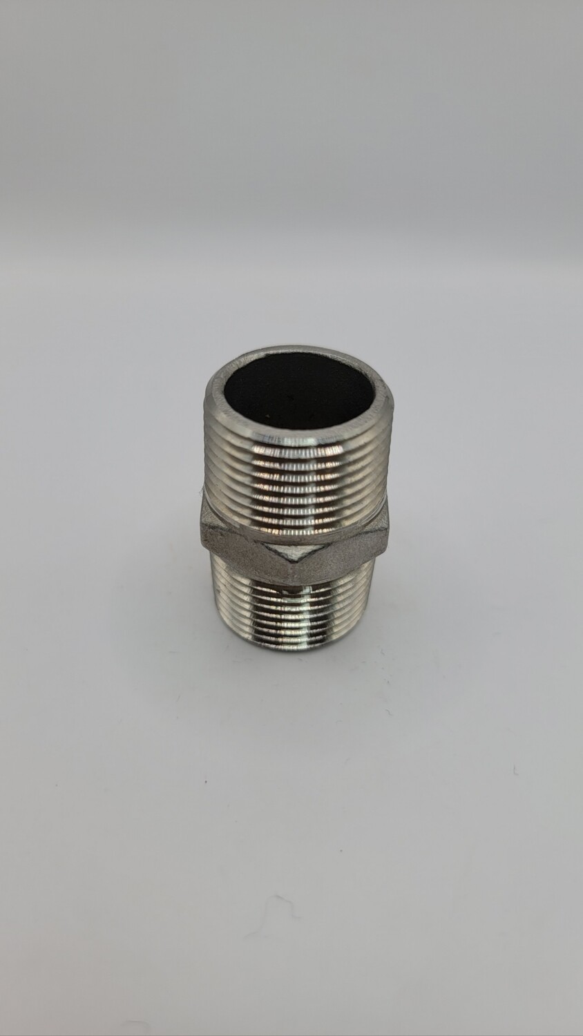 304SS Hex Nipple 3/4 MPT