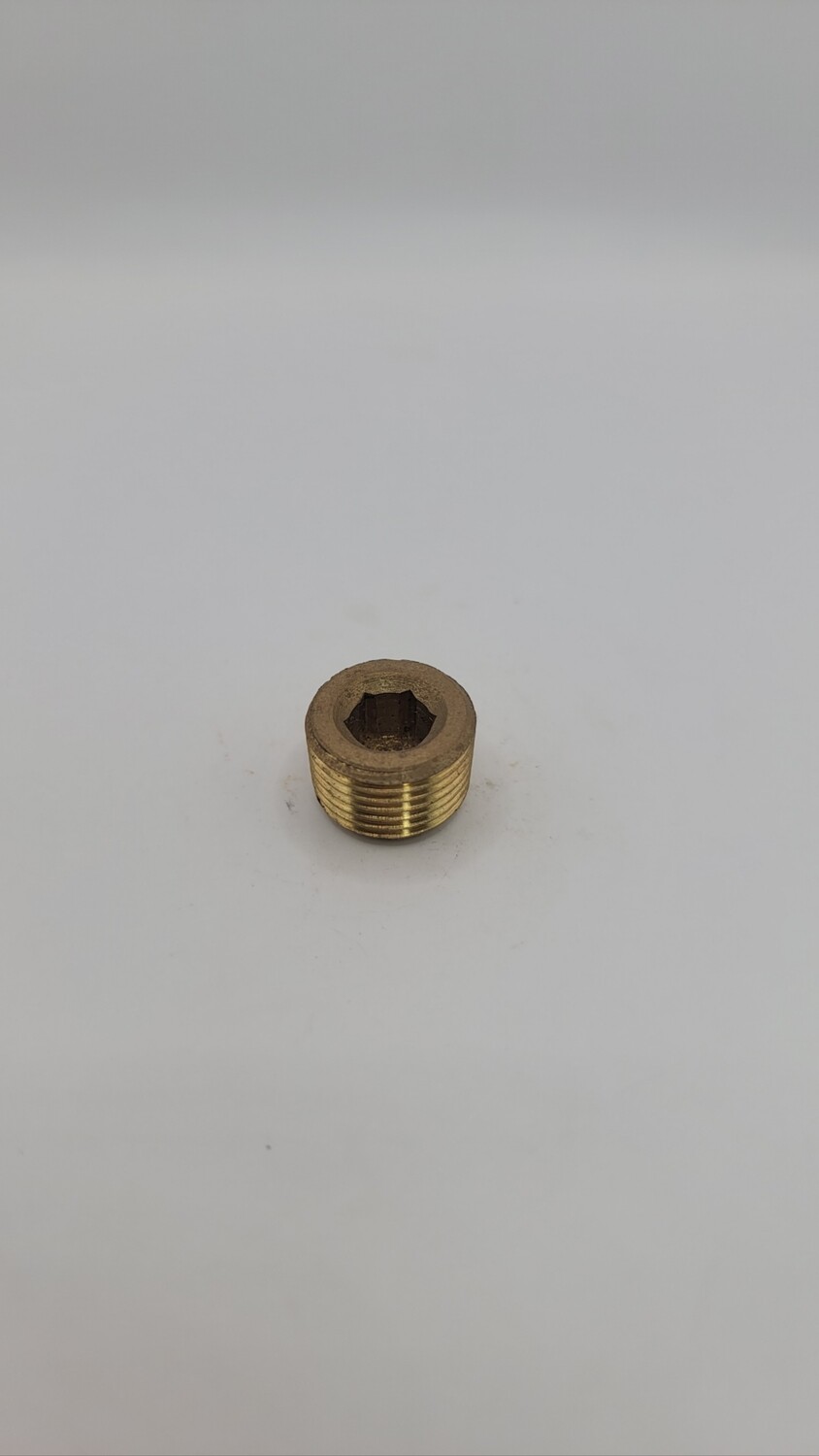 Brass Allen Head Plug 3/8"