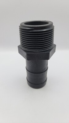 1 1/4" x 1 1/4" MPT x Barb