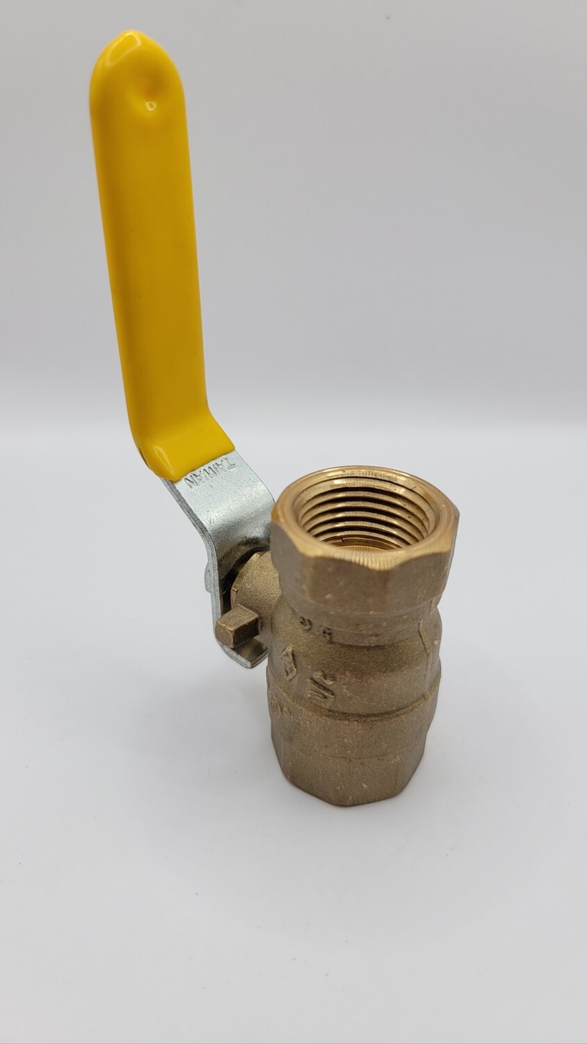 Ball valve 1 1/2" FPT Brass
