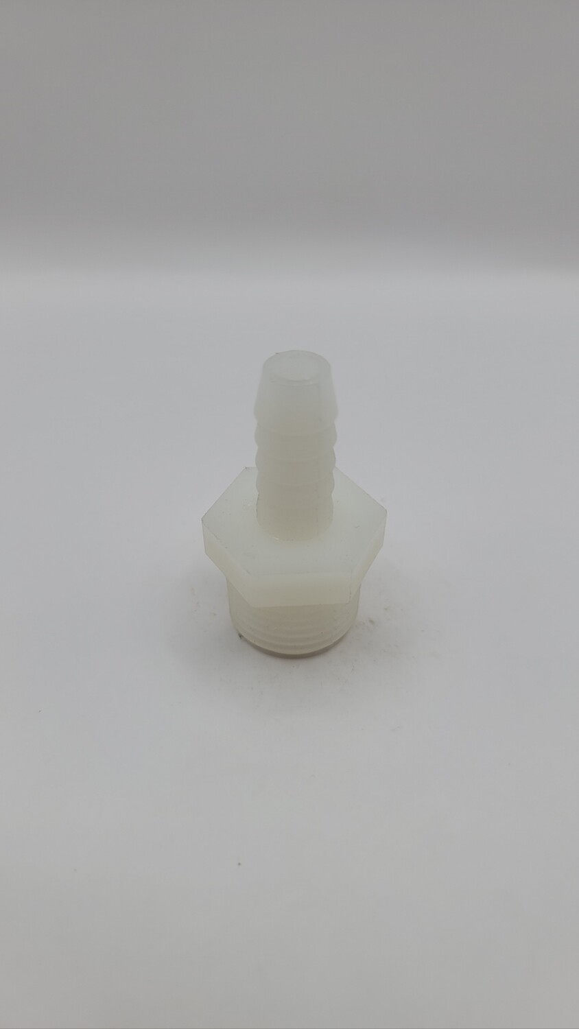HoseBarb, Nylon 3/4" MPT x 1"Barb