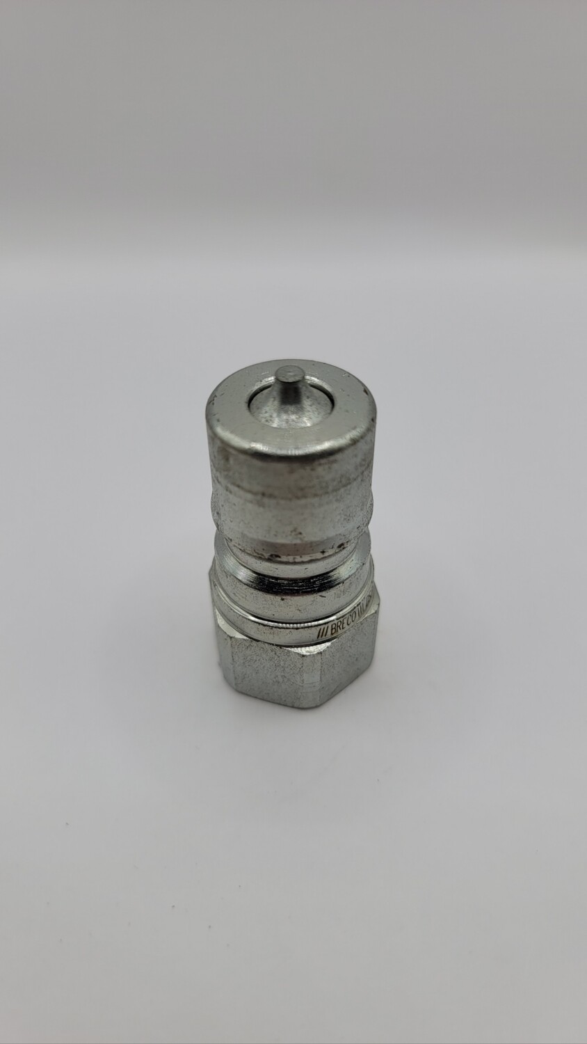 Double Shut off Steel Plug 3/89 FPT