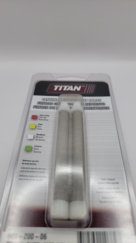Titan Gun Filter Med. White