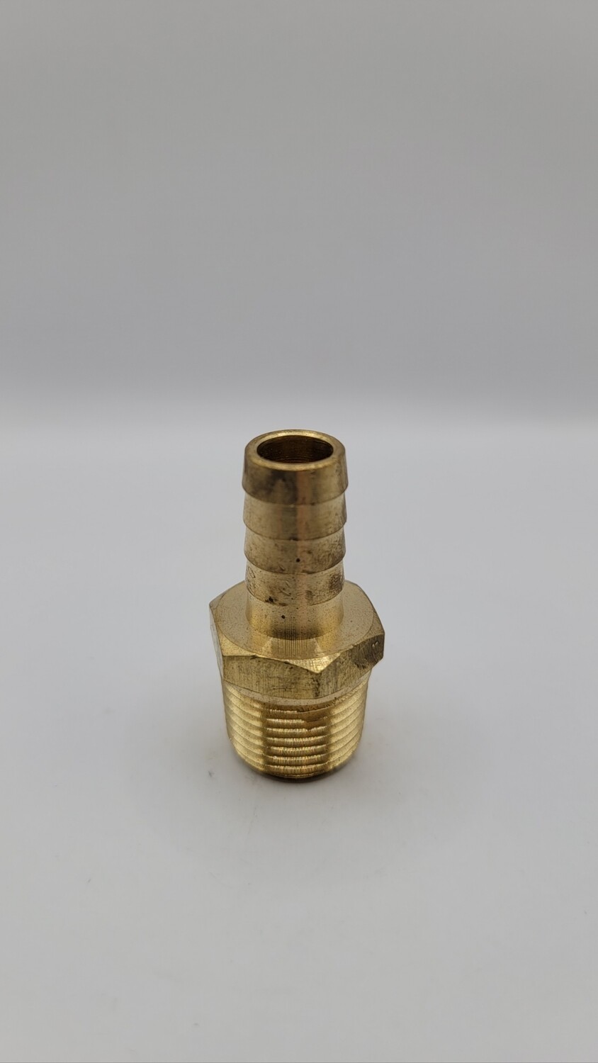 Push on hose barb 1/2" x 1/2"