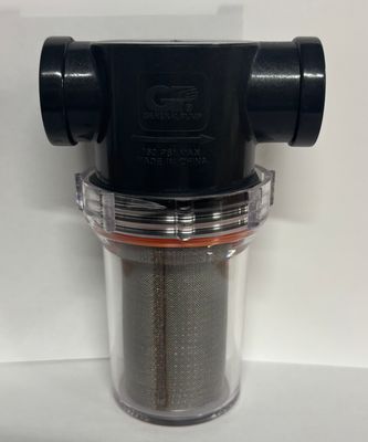 3/4" Clear Drop bowl filter, Complete 50 Mesh