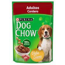 Dog Chow Pouch Adulto Cordero 100g (3.5oz)