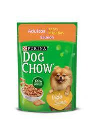 Dog Chow Pouch Adulto Raza Peq Salmón 100g (3.5oz)