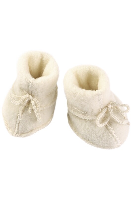 Baby Fleece Schühchen m. Bändel Baby Fleece Schühchen m. Bändel