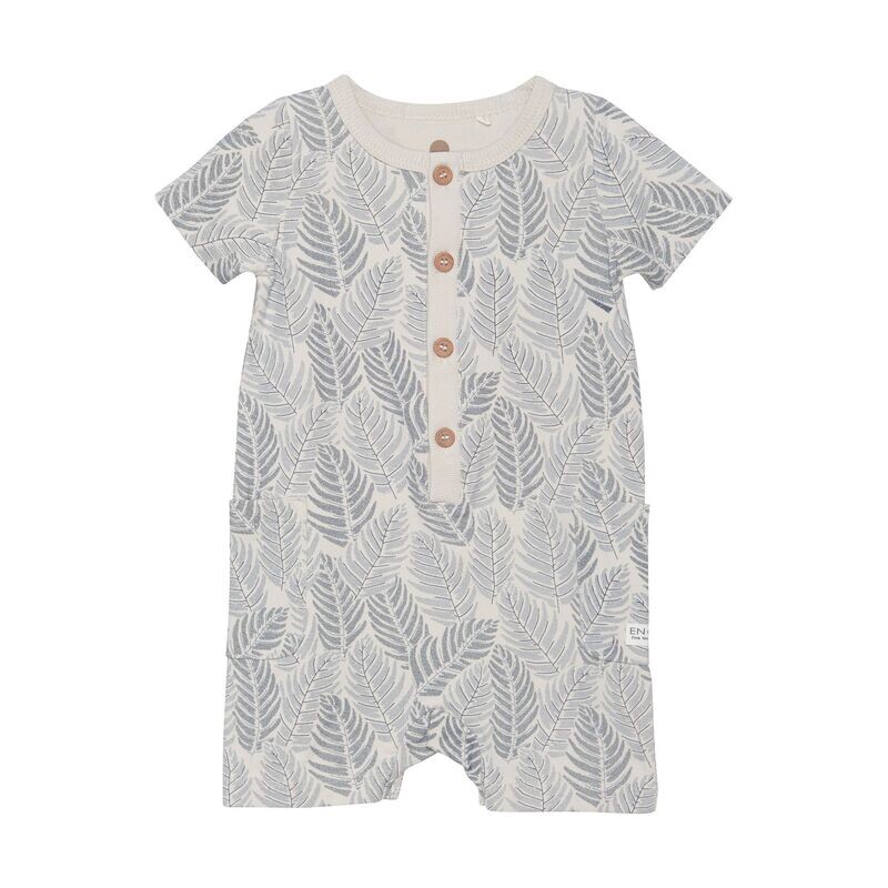 Playsuit SS Leaves