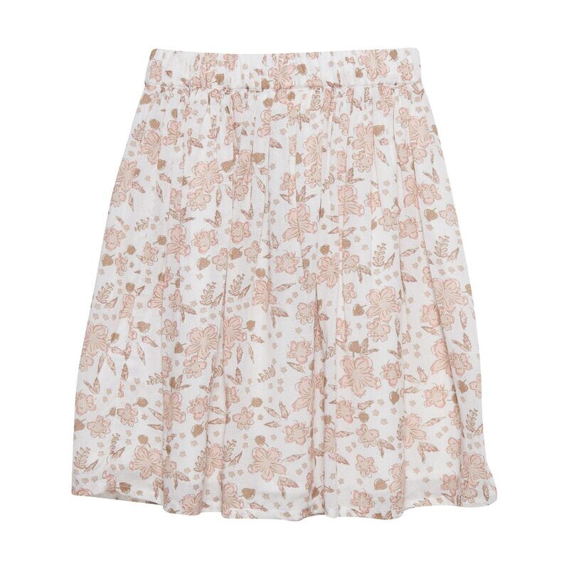 Rock Skirt Flower Woven