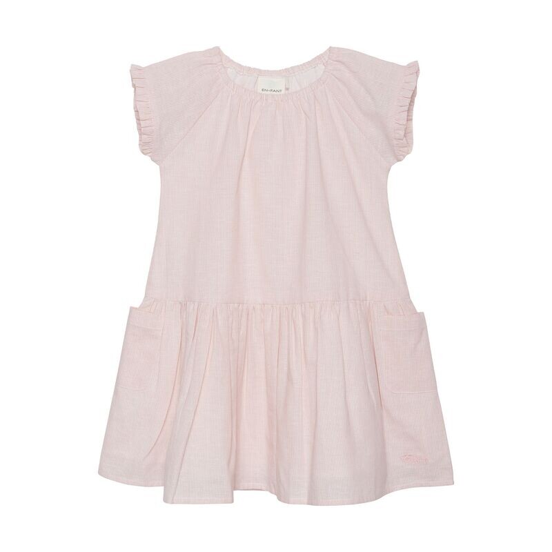 Kleid Dress SS Woven Stripe
