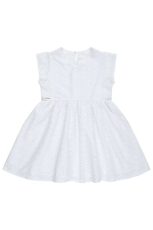 Kleid mit Spitze - Broderie Anglaise Kleid mit Spitze - Broderie Anglaise